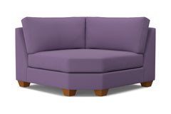 Tuxedo Round Corner :: Leg Finish: Pecan