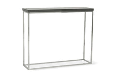 Kings Road Console Table GRAY/CHROME - Apt2B - 1
