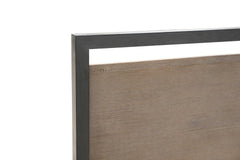 Lofton Platform Bed ACACIA/IRON
