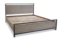 Lofton Platform Bed ACACIA/IRON