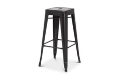Oxford Metal Counter Stool- Set of 4 BLACK - Apt2B