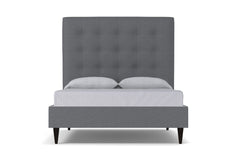 Palmer Upholstered Bed :: Leg Finish: Espresso / Size: King
