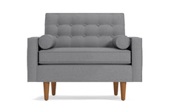 Saturn Chair :: Leg Finish: Pecan